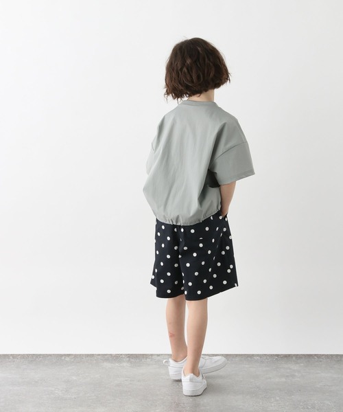 GLOBAL WORK（グローバルワーク）の「エアカルドロストプルオーバー半袖/629845（Tシャツ/カットソー・キッズ・ミント/ブラック・160cm/150cm/140cm/130cm）」の10枚目の写真