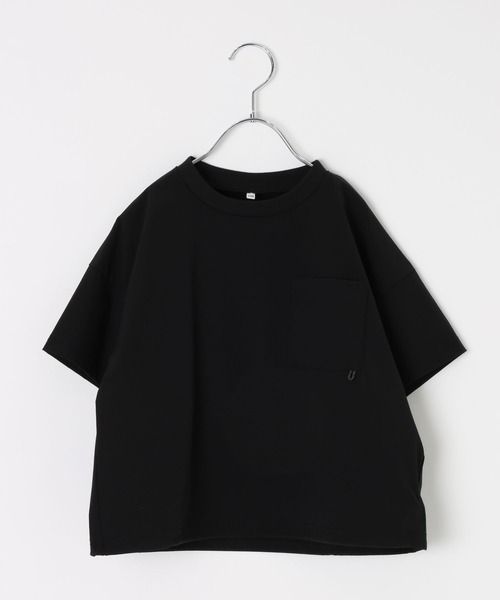 GLOBAL WORK（グローバルワーク）の「エアカルドロストプルオーバー半袖/629845（Tシャツ/カットソー・キッズ・ミント/ブラック・160cm/150cm/140cm/130cm）」の13枚目の写真