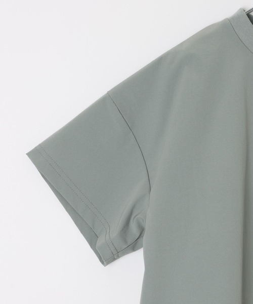 GLOBAL WORK（グローバルワーク）の「エアカルドロストプルオーバー半袖/629845（Tシャツ/カットソー・キッズ・ミント/ブラック・160cm/150cm/140cm/130cm）」の16枚目の写真