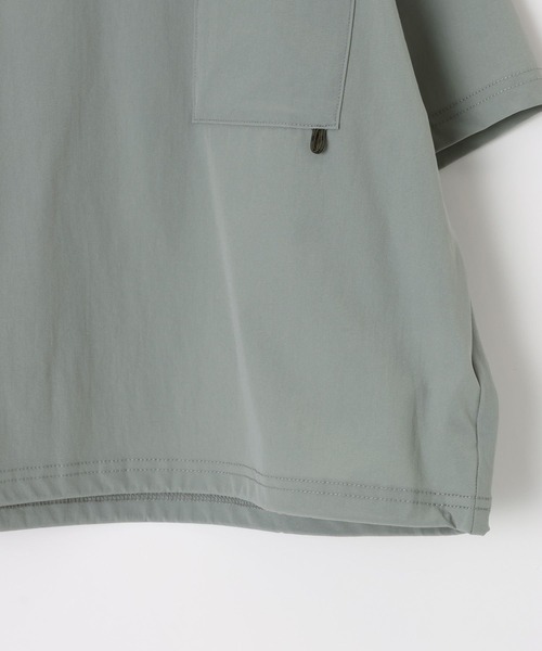 GLOBAL WORK（グローバルワーク）の「エアカルドロストプルオーバー半袖/629845（Tシャツ/カットソー・キッズ・ミント/ブラック・160cm/150cm/140cm/130cm）」の17枚目の写真