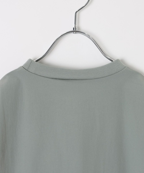 GLOBAL WORK（グローバルワーク）の「エアカルドロストプルオーバー半袖/629845（Tシャツ/カットソー・キッズ・ミント/ブラック・160cm/150cm/140cm/130cm）」の20枚目の写真