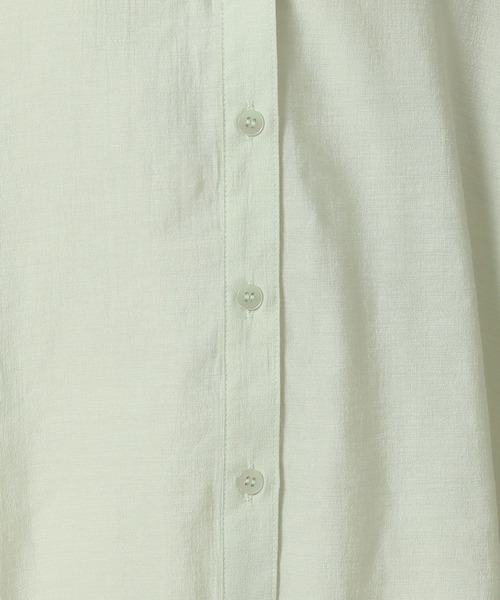 LAKOLE（ラコレ）の「バックシャーリングシャツ / 658928（その他トップス・レディース・チャコール/オフホワイト/クリアグリーン/ブルー・FREE）」の9枚目の写真