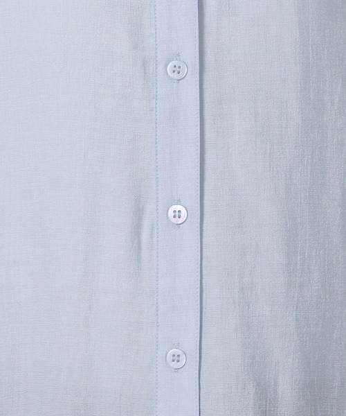 LAKOLE（ラコレ）の「バックシャーリングシャツ / 658928（その他トップス・レディース・チャコール/オフホワイト/クリアグリーン/ブルー・FREE）」の10枚目の写真