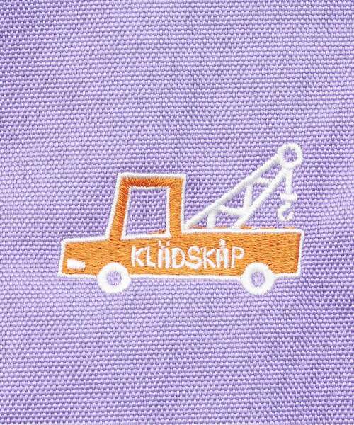 kladskap（クレードスコープ）の「働く車ワンポイントマルチ配色リュック（バックパック/リュック・キッズ・ラベンダー/オレンジ・M/S）」の5枚目の写真