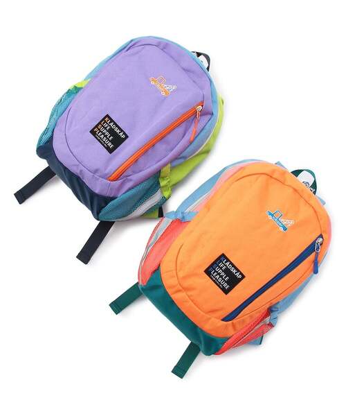 kladskap（クレードスコープ）の「働く車ワンポイントマルチ配色リュック（バックパック/リュック・キッズ・ラベンダー/オレンジ・M/S）」の13枚目の写真