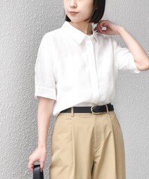 パフスリーブ」に該当するシャツ/ブラウス（ホワイト/白色系