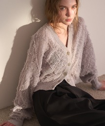 MIELI INVARIANT（ミエリインヴァリアント）の「Bloom Loop Fringe Cardigan（カーディガン/ボレロ）」