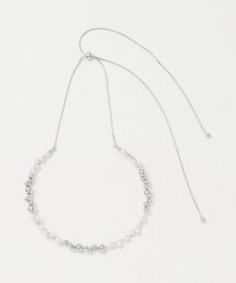 kaene（カエン）の「＜kaene＞フェイクパール × メタルビーズ ネックレス＜Select by EMMEL REFINES＞（ネックレス）」