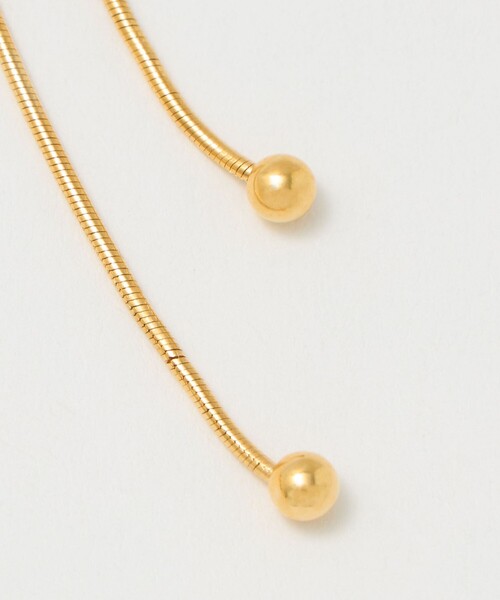 EMMEL REFINES（エメルリファインズ）の「＜kaene＞フェイクパール × メタルビーズ ネックレス＜Select by EMMEL REFINES＞（ネックレス・レディース・シルバー/ゴールド・FREE）」の5枚目の写真