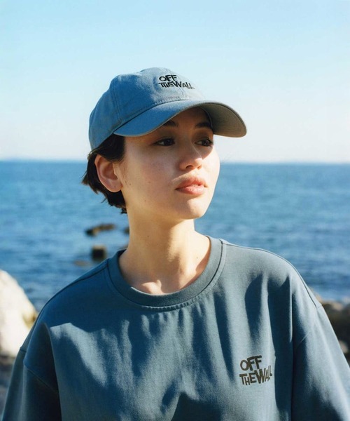 VANS(バンズ)の「YUSUKE HANAI キャップ / HANAI CAP STORMY WEATHER VN000R64RV21(キャップ・メンズ・グレイッシュブルー・ONE SIZE)」の8枚目の写真