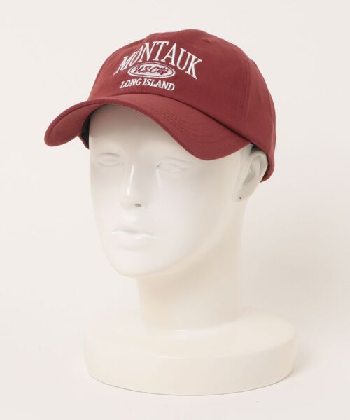 Scrap Book（スクラップブック）の「【Scrap Book】MONTALKキャップ（キャップ・レディース・ブラック/レッド・FREE）」の3枚目の写真