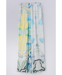 DRAWSTRING WIDE-PANTS