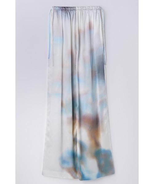 ENFOLD(エンフォルド)の「DRAWSTRING WIDE-PANTS(スラックス・レディース・マルチ/ホワイト系その他2・38/36)」の12枚目の写真