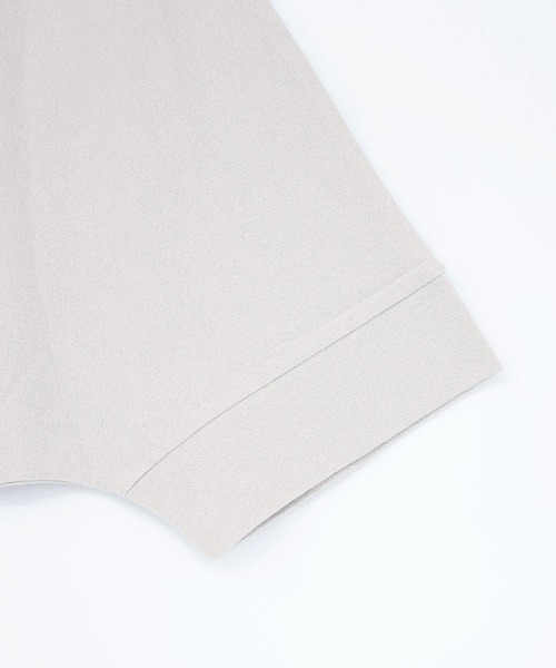 iS ScoLar(イズスカラー)の「561230:ツリーハウス柄麻タッチコットンプルオーバー(Tシャツ/カットソー・レディース・グレー/ブラック/アイボリー・M)」の15枚目の写真