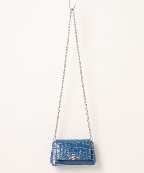 Vivienne Westwood(ヴィヴィアンウエストウッド)の「HAZEL SMALL HANDBAG(ハンドバッグ・レディース・ブラック/ピンク系その他・FREE)」の1枚目の写真
