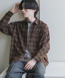 SENSE OF PLACE by URBAN RESEARCH | マドラスチェックロングスリーブシャツ(シャツ/ブラウス)
