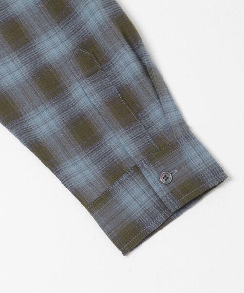 SENSE OF PLACE by URBAN RESEARCH(センスオブプレイスバイアーバンリサーチ)の「マドラスチェックロングスリーブシャツ(シャツ/ブラウス・メンズ・ブラウン/ライトベージュ/チャコールグレー・MEDIUM/LARGE)」の12枚目の写真