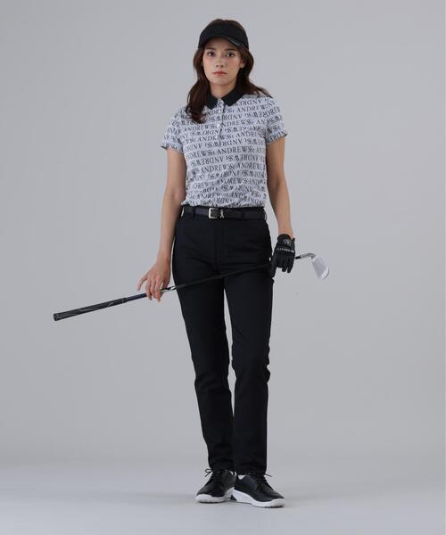 St ANDREWS(セントアンドリュース)の「【St ANDREWS】【ストレッチ】サークルジャガードパンツ (WOMENS)(その他パンツ・レディース・ブラック/ホワイト・S)」の6枚目の写真