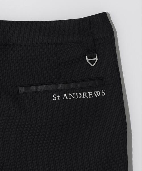 St ANDREWS(セントアンドリュース)の「【St ANDREWS】【ストレッチ】サークルジャガードパンツ (WOMENS)(その他パンツ・レディース・ブラック/ホワイト・S)」の16枚目の写真