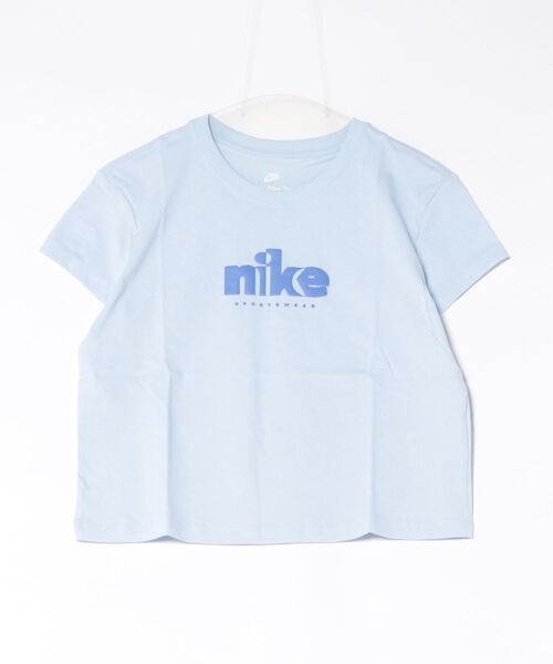 NIKE(ナイキ)の「《NIKEアパレル》AS W NSW CLUB SS TEE(Tシャツ/カットソー・レディース・ブルー系その他/ブラック/パープル・XL/L/M/S)」の3枚目の写真