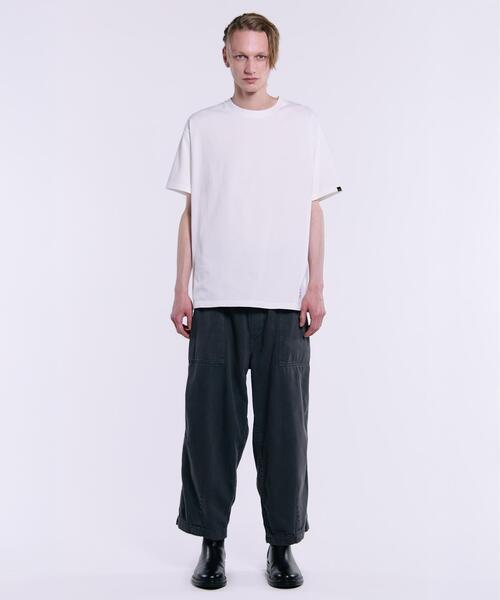 Alpha Industries(アルファインダストリーズ)の「Alpha Industries/アルファインダストリーズ/OVERSIZED COTTON PANT/オーバーサイズ コットン パンツ(その他パンツ・メンズ・ネイビー/チャコール・M/L/S/XL)」の5枚目の写真