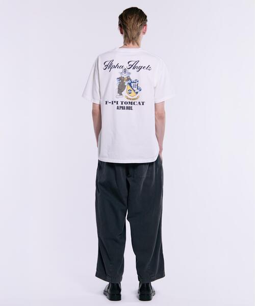 Alpha Industries(アルファインダストリーズ)の「Alpha Industries/アルファインダストリーズ/OVERSIZED COTTON PANT/オーバーサイズ コットン パンツ(その他パンツ・メンズ・ネイビー/チャコール・M/L/S/XL)」の7枚目の写真