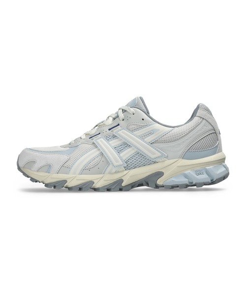 ASICS(アシックス)の「GEL-SONOMA TR62 / ゲルソノマ ティーアール62(スニーカー・メンズ・グレー×サックスブルー・26/25/24.5/23.5/28.5/24/29/28/23/29.5/25.5/27/26.5/27.5)」の2枚目の写真