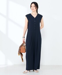 NOLLEY’S Sophi | ウォッシャブルエアリージョーゼットオールインワン(つなぎ/オールインワン)