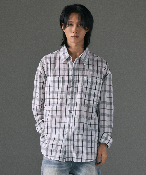LXT(エルエックスティー)の「クールエアリー ダブルポケットオーバーチェックシャツ(シャツ/ブラウス・レディース・その他・1/2/3)」の16枚目の写真