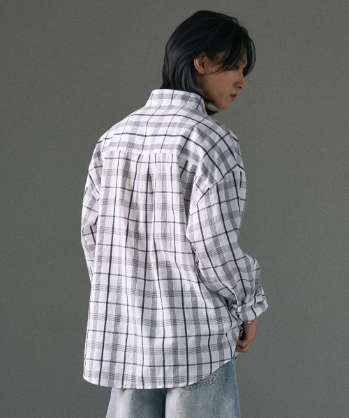 LXT(エルエックスティー)の「クールエアリー ダブルポケットオーバーチェックシャツ(シャツ/ブラウス・レディース・その他・1/2/3)」の19枚目の写真