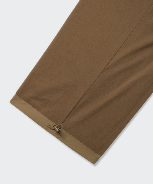 MUSINSA STANDARD（ムシンサスタンダード）の「[シティレジャー] 裏起毛ワイドベルトパラシュートパンツ [マッドベージュ]（スウェットパンツ・メンズ・その他・26/27/28/29/30/31/32/33/34/36/38/40/42）」の9枚目の写真