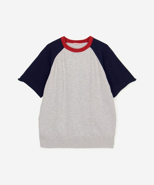 RYE TENDER(ライテンダー)の「RYE TENDER | コットン ラグランスリーブTシャツ WOMEN(ニット/セーター・レディース・ブラウン系その他/グレー系その他・0)」の17枚目の写真