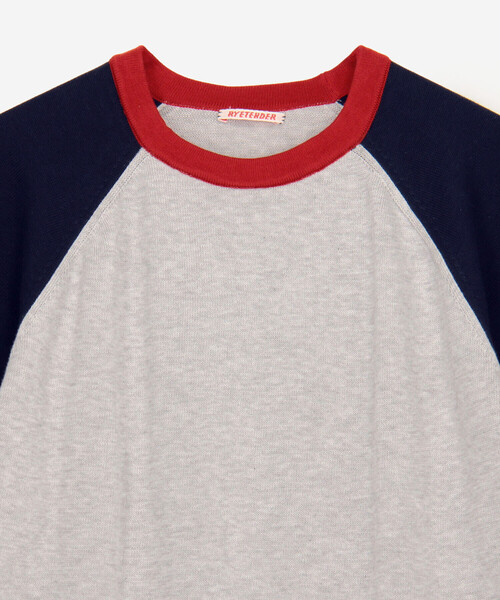 RYE TENDER(ライテンダー)の「RYE TENDER | コットン ラグランスリーブTシャツ WOMEN(ニット/セーター・レディース・ブラウン系その他/グレー系その他・0)」の15枚目の写真