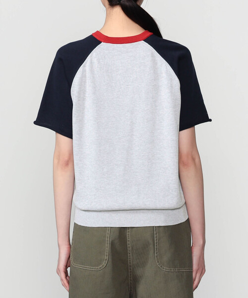 RYE TENDER(ライテンダー)の「RYE TENDER | コットン ラグランスリーブTシャツ WOMEN(ニット/セーター・レディース・ブラウン系その他/グレー系その他・0)」の10枚目の写真
