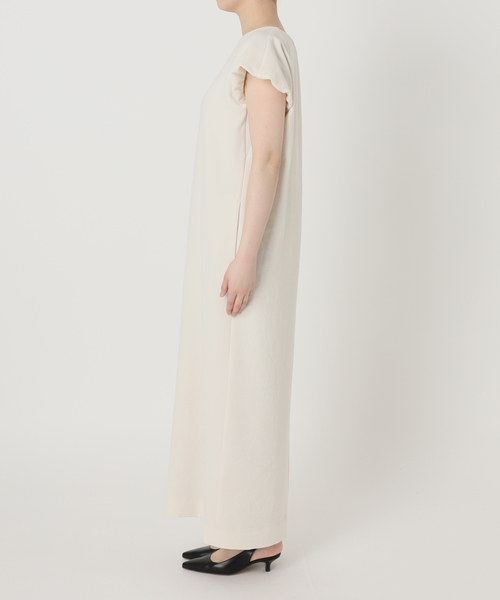 Noble(ノーブル)の「【洗える】ELENI/エルニ ビローギャザーワンピース(ワンピース・レディース・ホワイト系その他/ブラウン・36/38)」の14枚目の写真