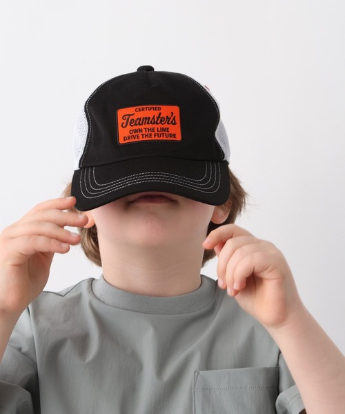 GLOBAL WORK(グローバルワーク)の「洗えるドライトラッカーCAP/キッズ/666198(キャップ・キッズ・ホワイト/グリーン/ネイビー/ブラック・LARGE/MEDIUM)」の2枚目の写真