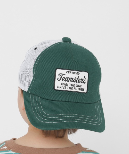 GLOBAL WORK(グローバルワーク)の「洗えるドライトラッカーCAP/キッズ/666198(キャップ・キッズ・ホワイト/グリーン/ネイビー/ブラック・LARGE/MEDIUM)」の14枚目の写真