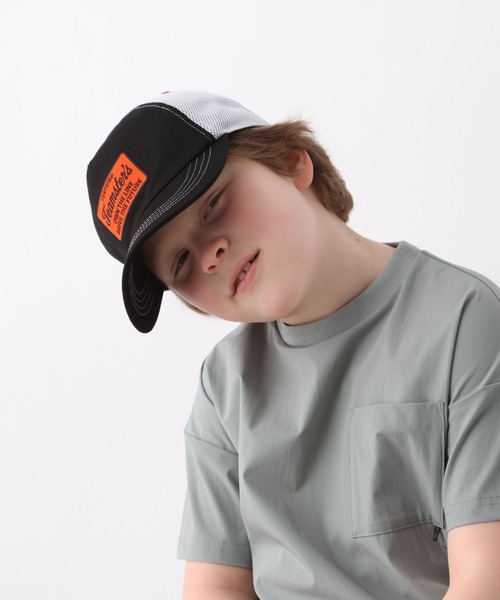 GLOBAL WORK(グローバルワーク)の「洗えるドライトラッカーCAP/キッズ/666198(キャップ・キッズ・ホワイト/グリーン/ネイビー/ブラック・LARGE/MEDIUM)」の11枚目の写真