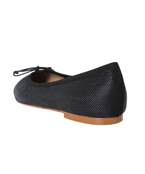 FABIO RUSCONI(ファビオルスコーニ)の「FABIO RUSCONI / lino ballerina shoes(ファビオルスコーニ リネンバレエシューズ 764)(バレエシューズ・レディース・ブラック・36)」の8枚目の写真