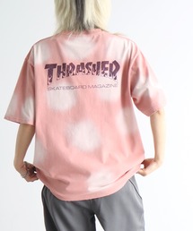 【THRASHER/スラッシャー】ヴィンテージライク スプレー加工 半袖Tシャツ