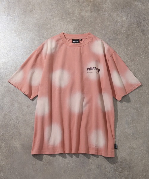 THRASHER(スラッシャー)の「【THRASHER/スラッシャー】ヴィンテージライク スプレー加工 半袖Tシャツ(Tシャツ/カットソー・メンズ・ネイビー/ブラック/ピンク/ブラウン・XL/L/M)」の11枚目の写真