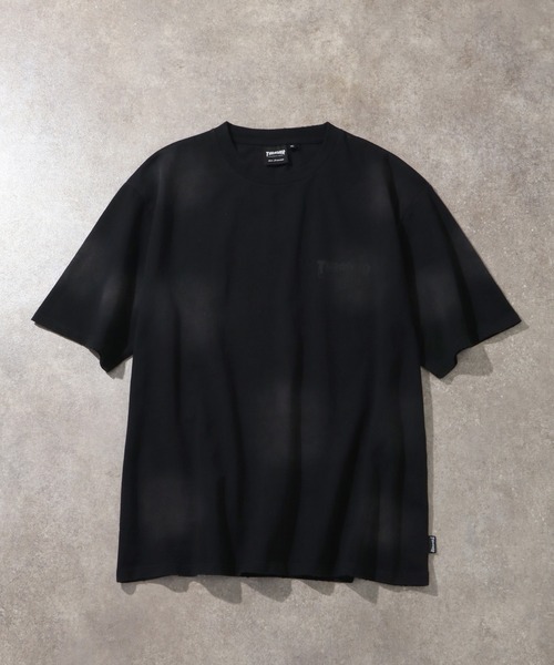 THRASHER(スラッシャー)の「【THRASHER/スラッシャー】ヴィンテージライク スプレー加工 半袖Tシャツ(Tシャツ/カットソー・メンズ・ネイビー/ブラック/ピンク/ブラウン・XL/L/M)」の5枚目の写真