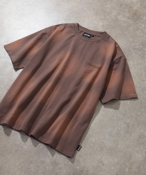 THRASHER(スラッシャー)の「【THRASHER/スラッシャー】ヴィンテージライク スプレー加工 半袖Tシャツ(Tシャツ/カットソー・メンズ・ネイビー/ブラック/ピンク/ブラウン・XL/L/M)」の14枚目の写真