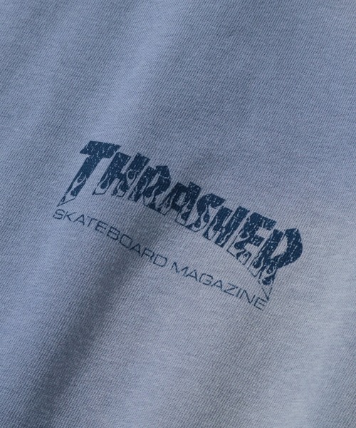 THRASHER(スラッシャー)の「【THRASHER/スラッシャー】ヴィンテージライク スプレー加工 半袖Tシャツ(Tシャツ/カットソー・メンズ・ネイビー/ブラック/ピンク/ブラウン・XL/L/M)」の20枚目の写真