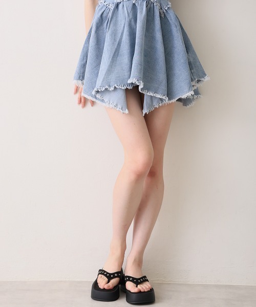 DEMETER（デメテル）の「2WAY 厚底 カバー付き ベルト トングブーツサンダル（サンダル・レディース・ブラック/ブラウン系その他・S/M/L/LL）」の5枚目の写真