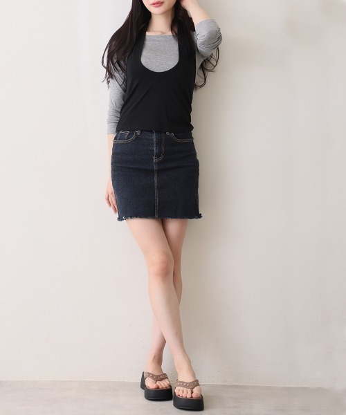 DEMETER（デメテル）の「2WAY 厚底 カバー付き ベルト トングブーツサンダル（サンダル・レディース・ブラック/ブラウン系その他・S/M/L/LL）」の21枚目の写真