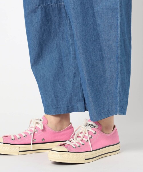 BROOKLYN OVERALL(ブルックリンオーバーオール)の「【BROOKLYN OVERALL 】カーゴポケット付きバレルレッグパンツ(デニムパンツ・レディース・ネイビー・L/M)」の11枚目の写真