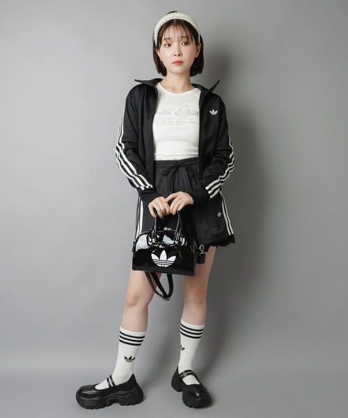 adidas/アディダス】ショートパンツ/裾レース/アディカラー レース