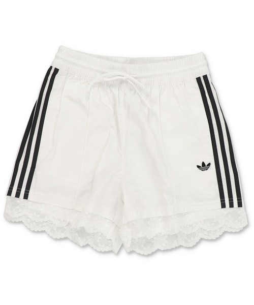 adidas（アディダス）の「【adidas/アディダス】ショートパンツ/裾レース/アディカラー レース トリム スリーストライプス ショーツ（その他パンツ・レディース・ブラック/ピンク/ホワイト・M）」の11枚目の写真