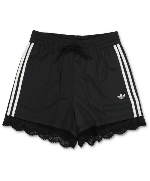 adidas（アディダス）の「【adidas/アディダス】ショートパンツ/裾レース/アディカラー レース トリム スリーストライプス ショーツ（その他パンツ・レディース・ブラック/ピンク/ホワイト・M）」の10枚目の写真